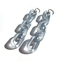 MPR x THE IMAGINARIUM: Mylar Balloon Chain Medium Link Hooks in Dark and Stormy Blue